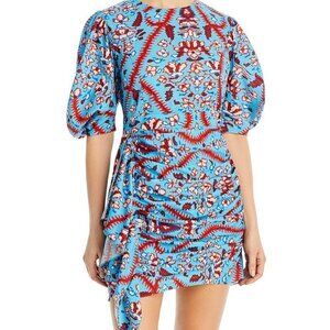 RHODE Pia Floral Print Dress